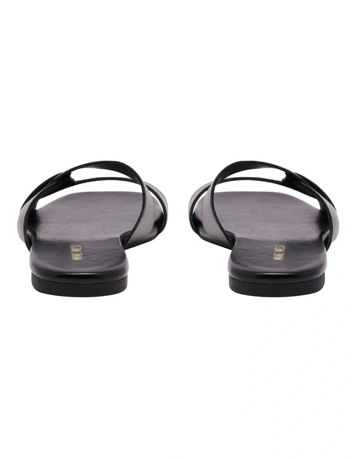 Finora Flat Sandal in Black image 4