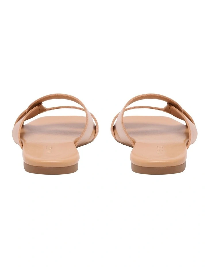 Finora Flat Sandal in Light Natural image 4