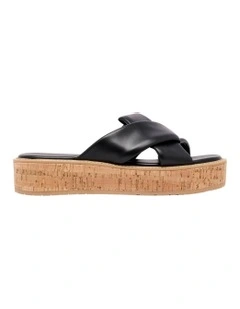Fader Platform Slide in Black