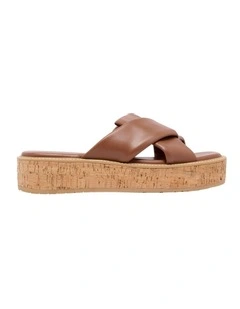 Fader Platform Slide in Brown