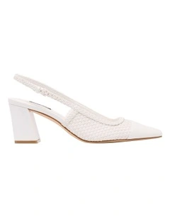 Leonda Pump in White