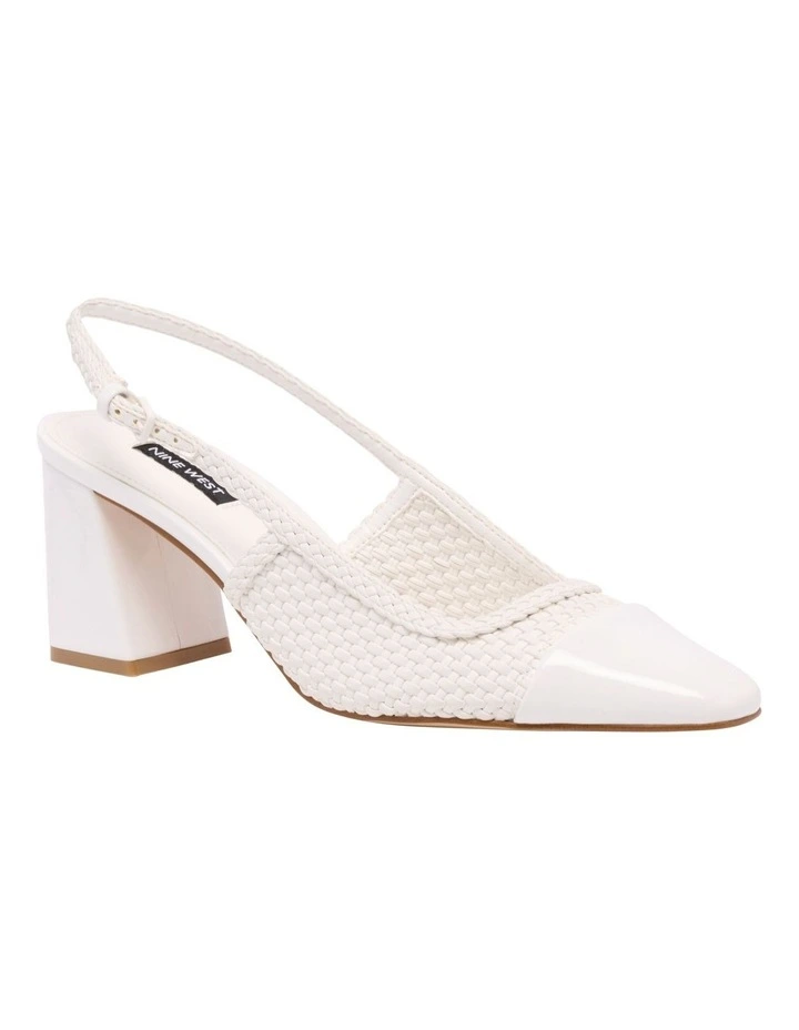 Leonda Pump in White image 2
