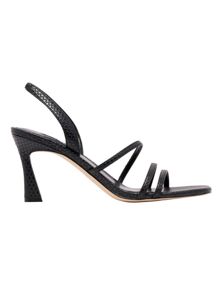 Nelen Heeled Sandal in Black image 1