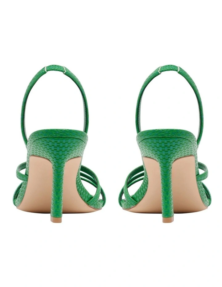 Nelen Heeled Sandal in Green image 4