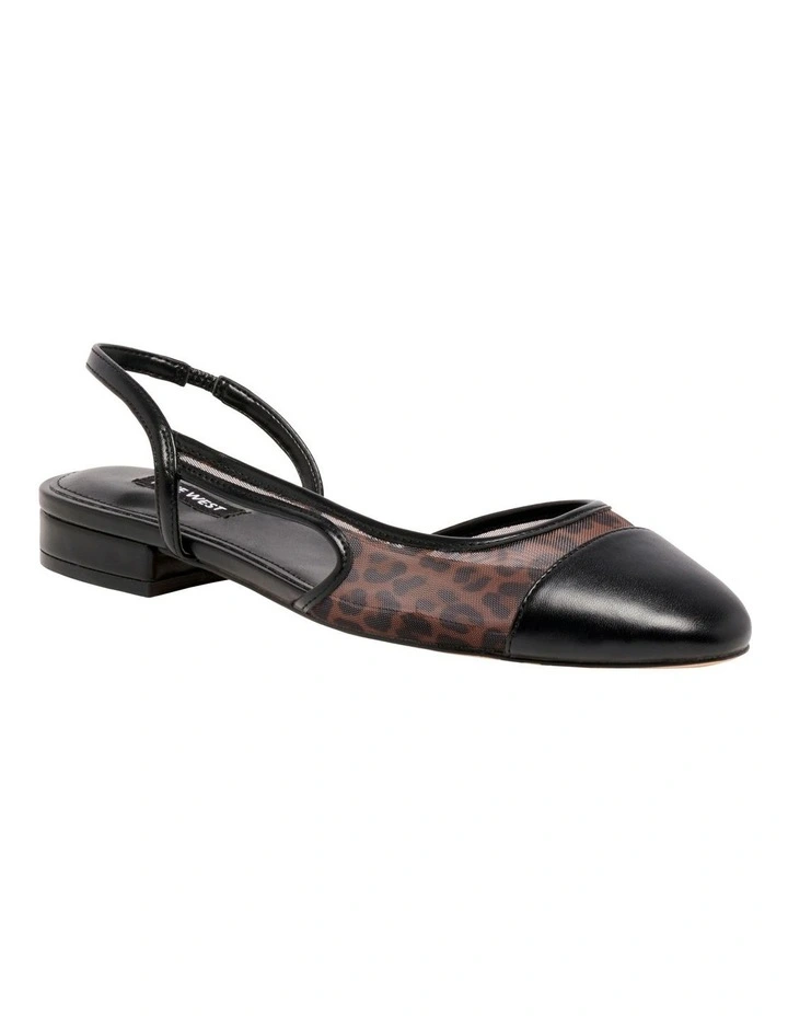 Dresa Slingback Flat in Leopard image 2