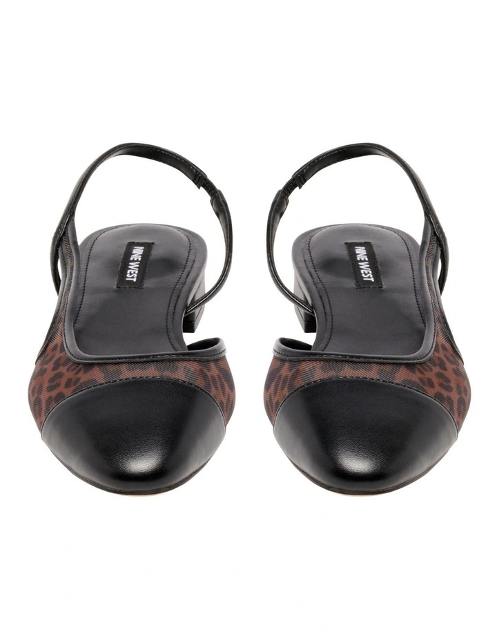 Dresa Slingback Flat in Leopard image 3