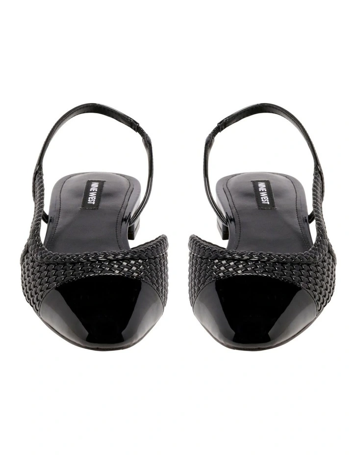 Dresa Slingback Flat in Black image 3