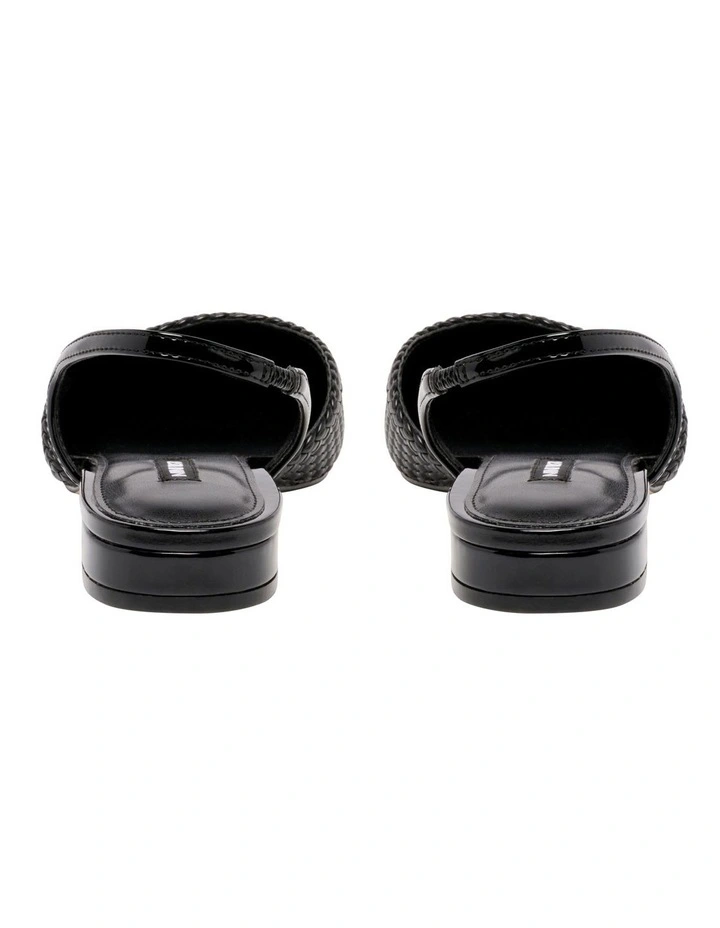 Dresa Slingback Flat in Black image 4