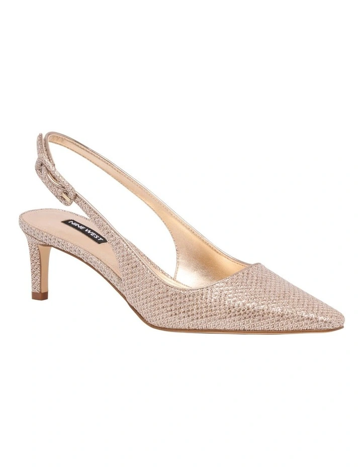 Yurri Pump in Gold image 2