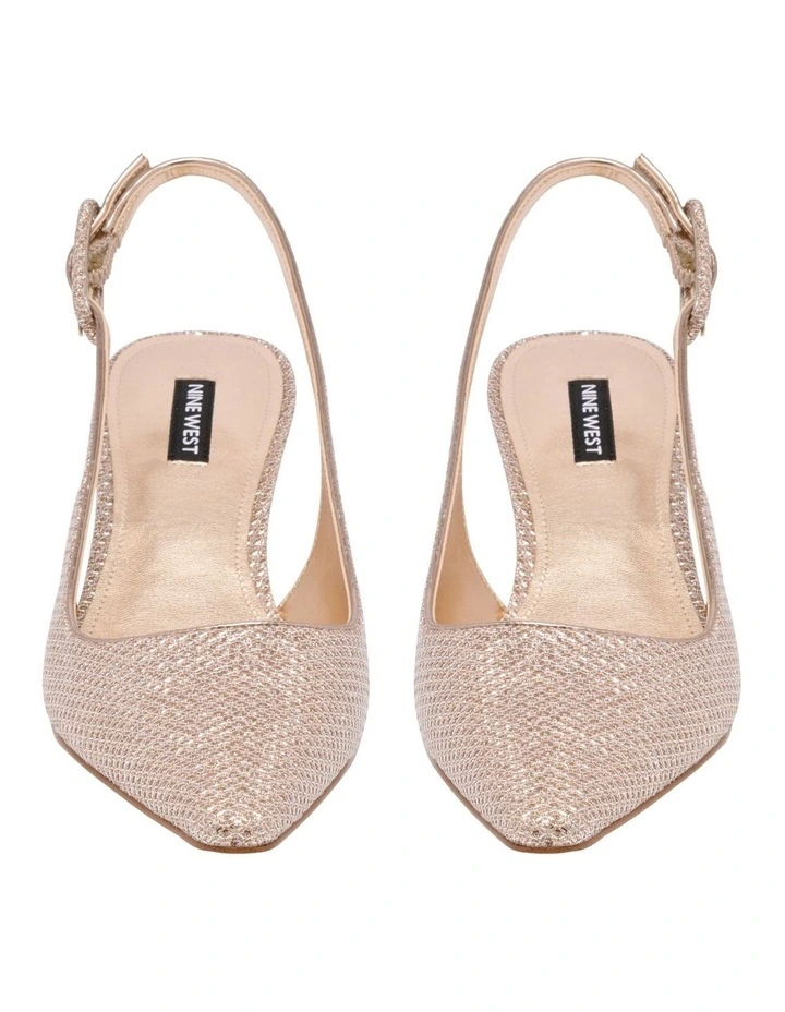 Yurri Pump in Gold image 3