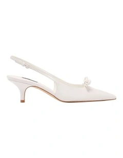 Lammel Pump in White