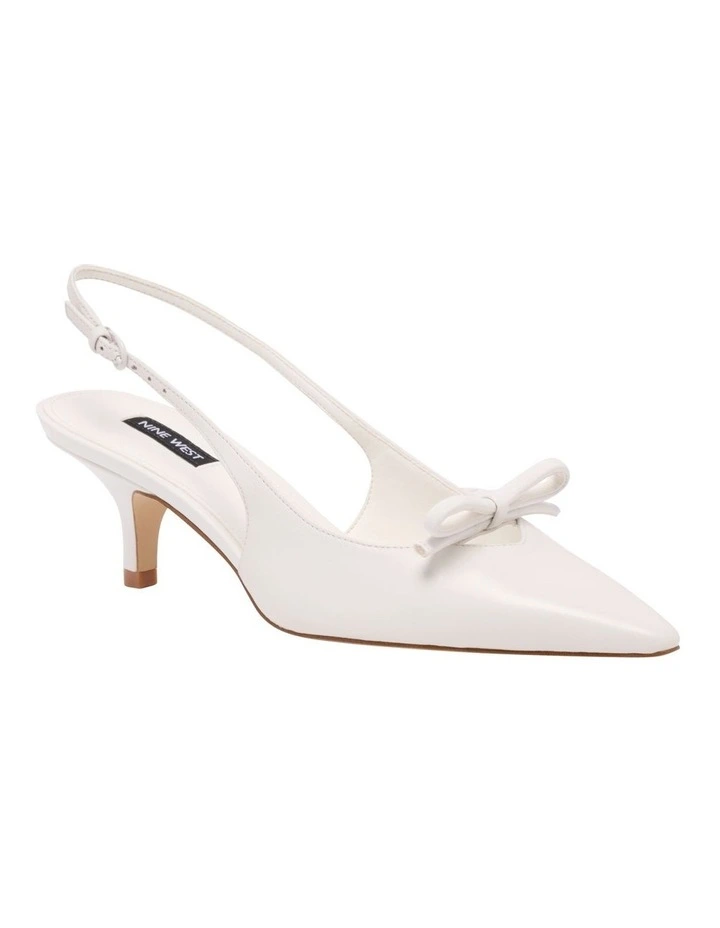 Lammel Pump in White image 2