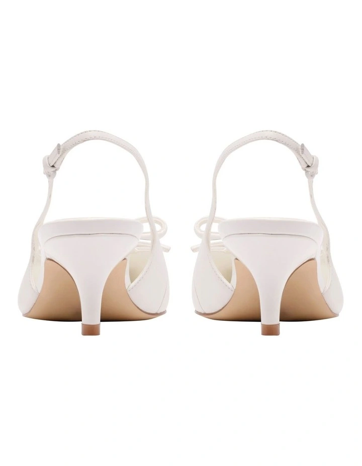 Lammel Pump in White image 4