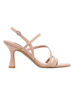 Spela Heeled Sandal in Light Pink