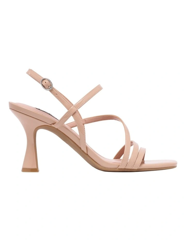Spela Heeled Sandal in Light Pink image 1
