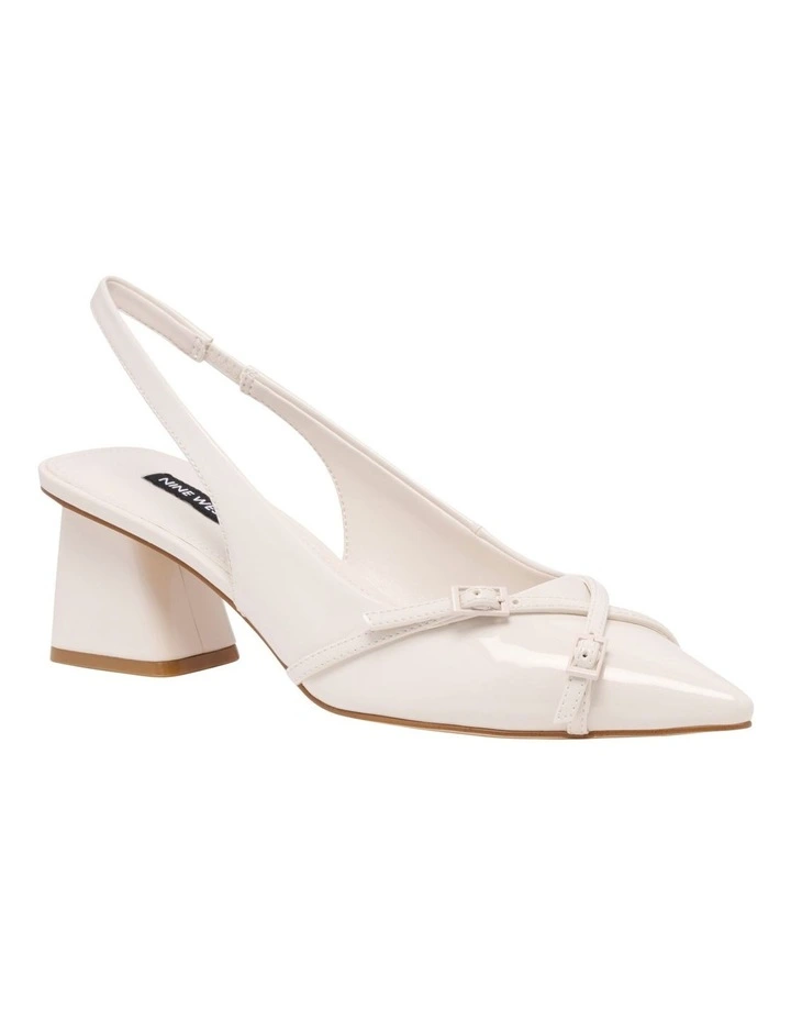 Linsky Pump in Ivory image 2