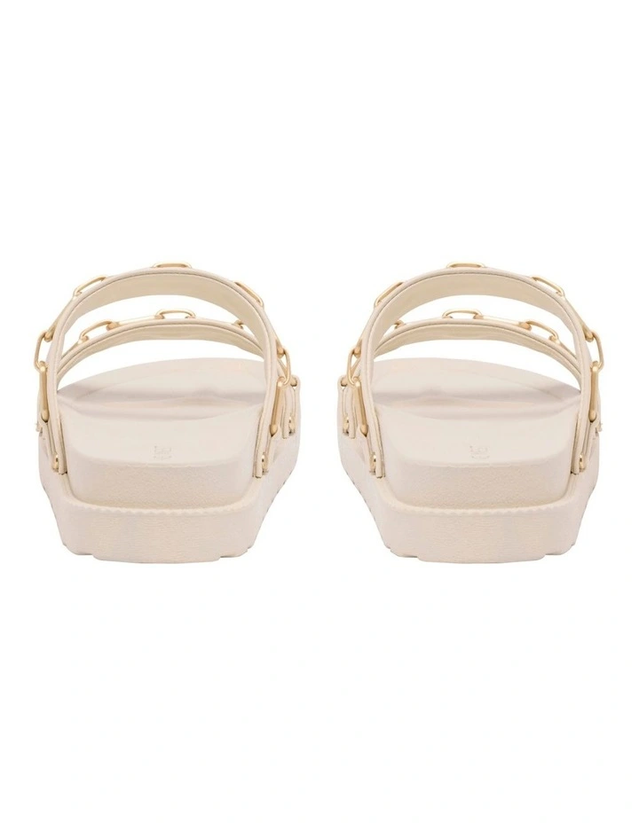 Nunas Flat Sandal in Ivory image 4