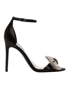 Tansie Heeled Sandal in Black