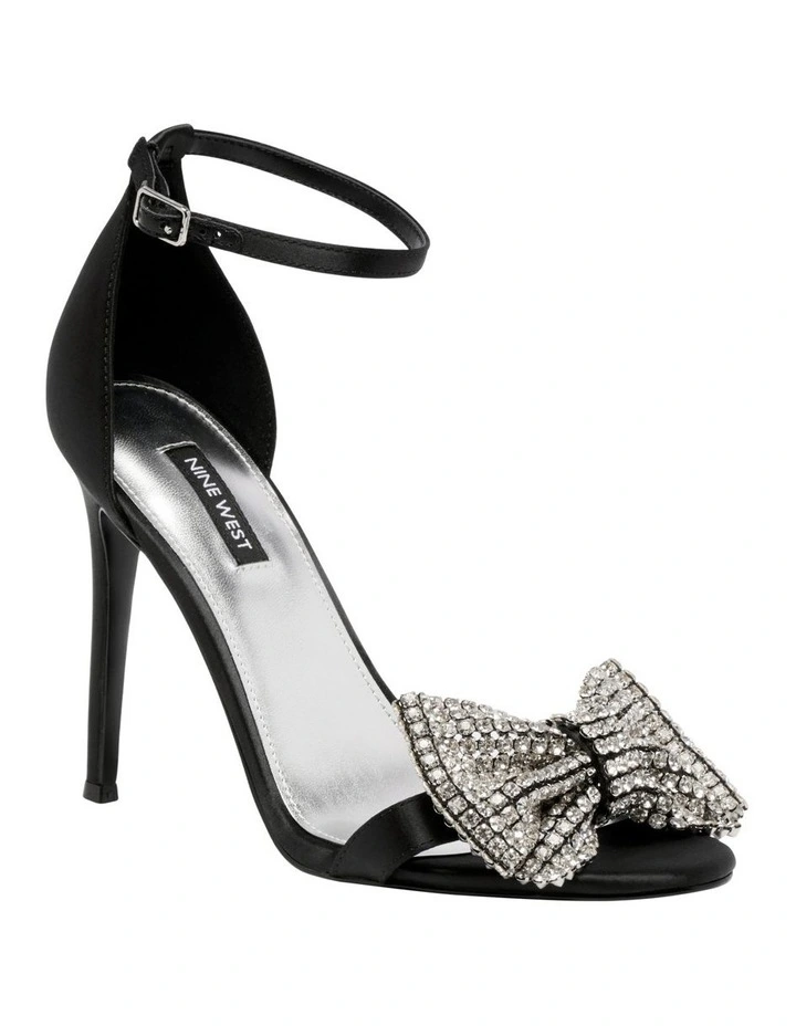 Tansie Heeled Sandal in Black image 2
