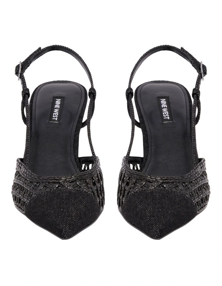 Railen Slingback Pump in Black image 3