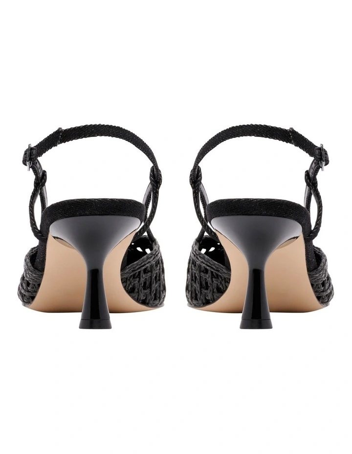Railen Slingback Pump in Black image 4