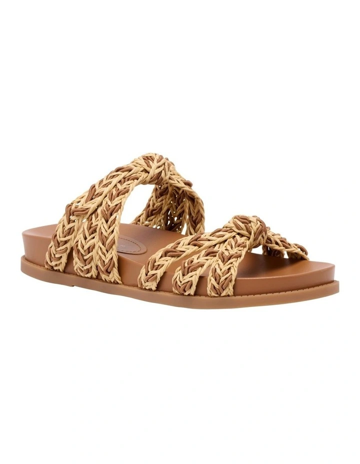 Gilma Flat Sandal in Natural image 2