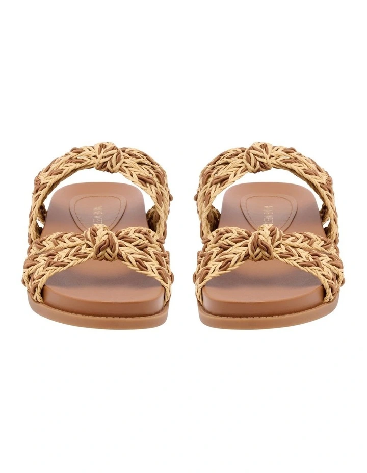 Gilma Flat Sandal in Natural image 3