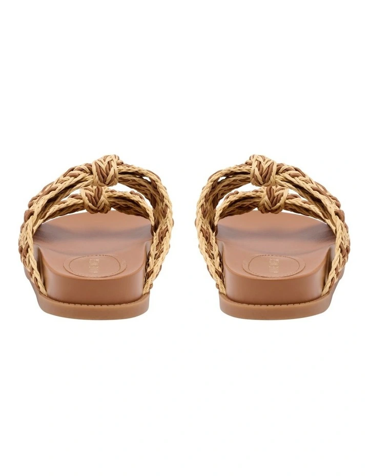 Gilma Flat Sandal in Natural image 4