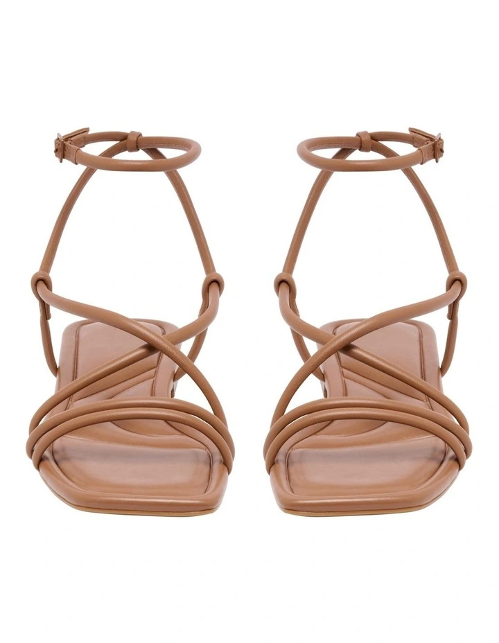 Labrey Flat Sandal in Brown image 3