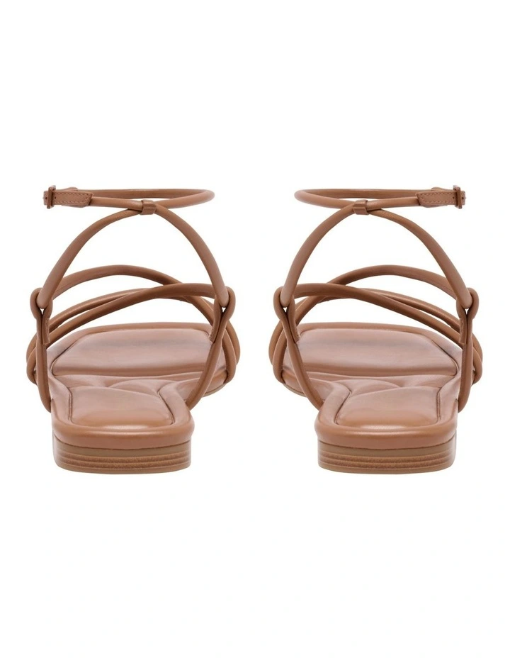 Labrey Flat Sandal in Brown image 4