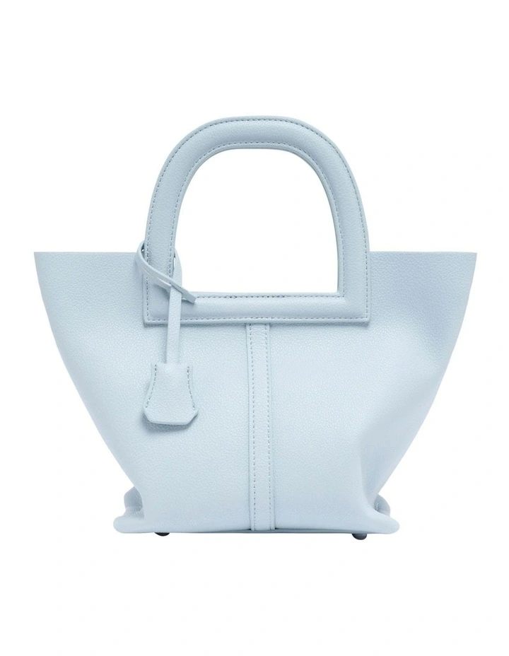 Leo Top Handle Bag in Light Blue image 1