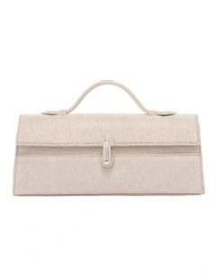 Clea Top Handle Bag in Rose Gold