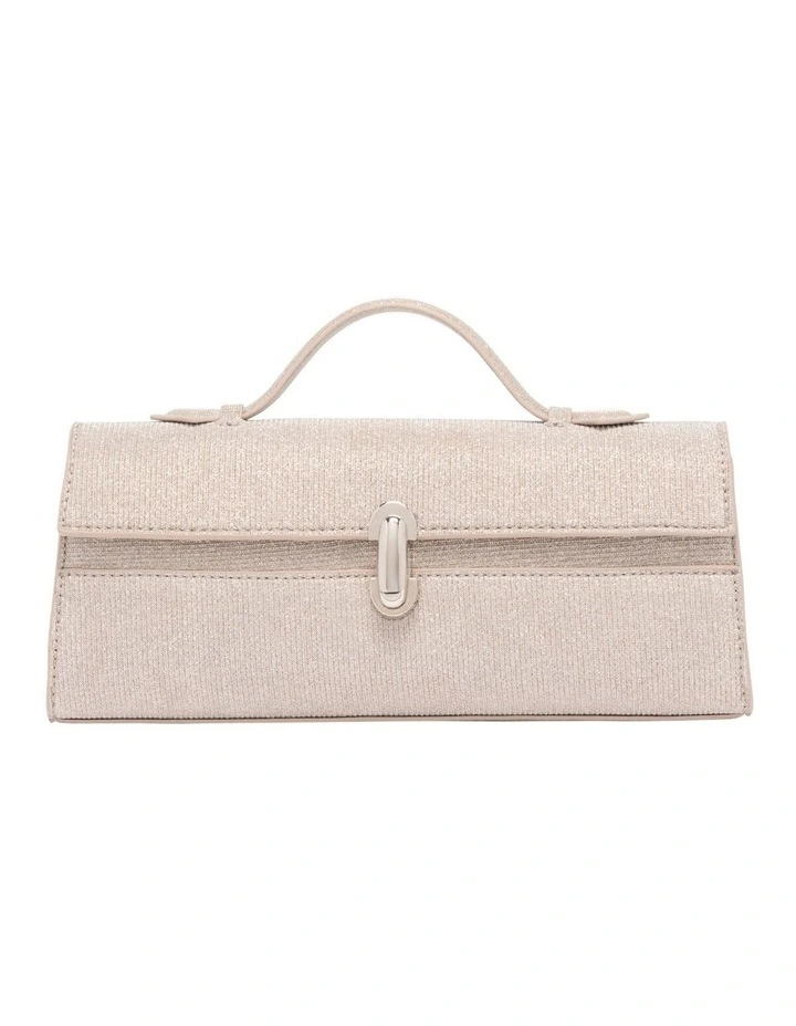 Clea Top Handle Bag in Rose Gold image 1