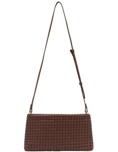 Lila Crossbody Bag in Chocolate