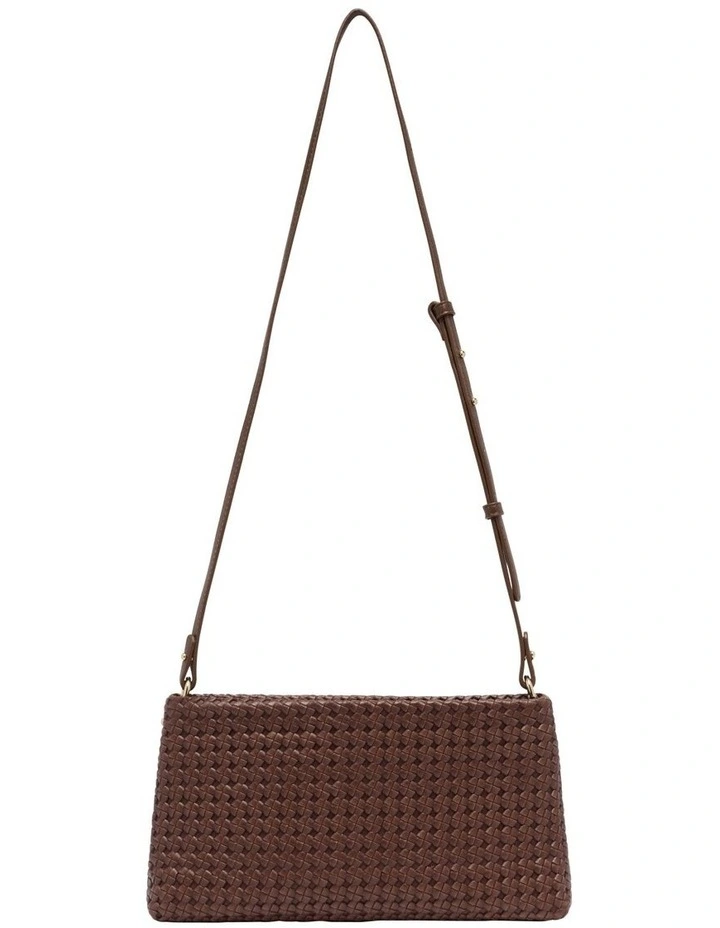 Lila Crossbody Bag in Chocolate image 1