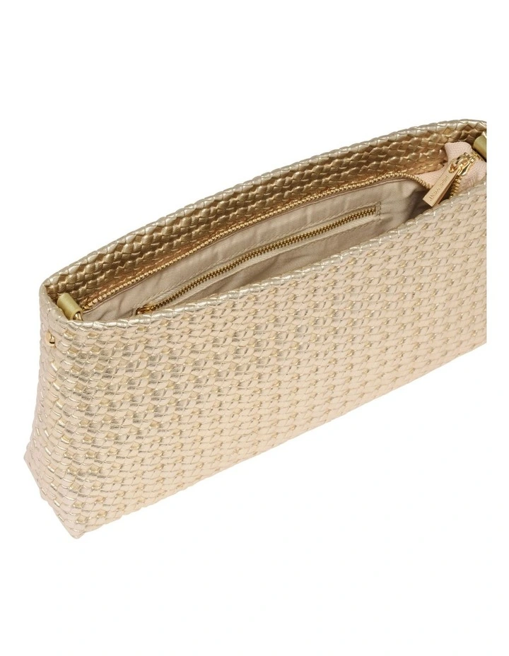 Lila Crossbody Bag in Gold image 4