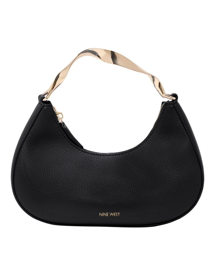 Camille Top Handle Bag in Black image 1