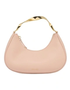 Camille Top Handle Bag in Nude