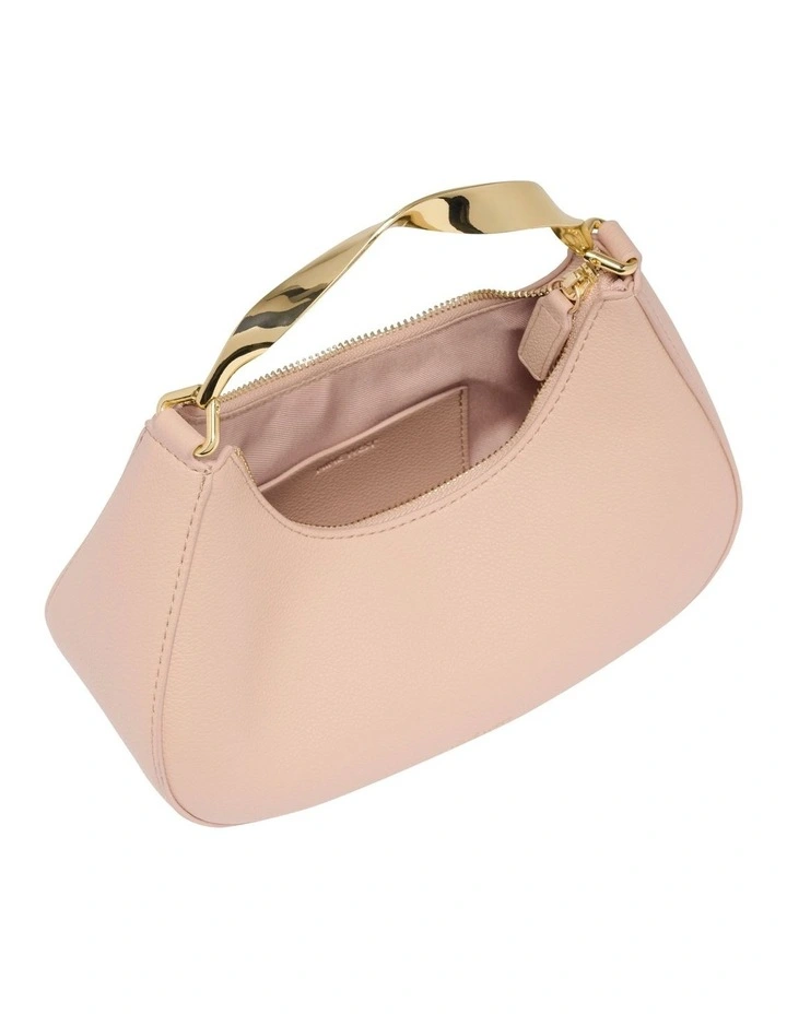 Camille Top Handle Bag in Nude image 4