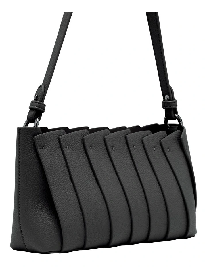 Rose Shoulder Bag in Black image 2