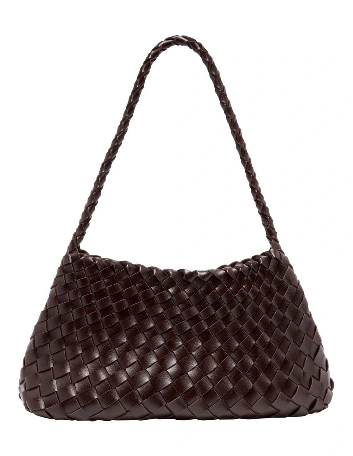 Willow Shoulder Bag in Chocolate image 1