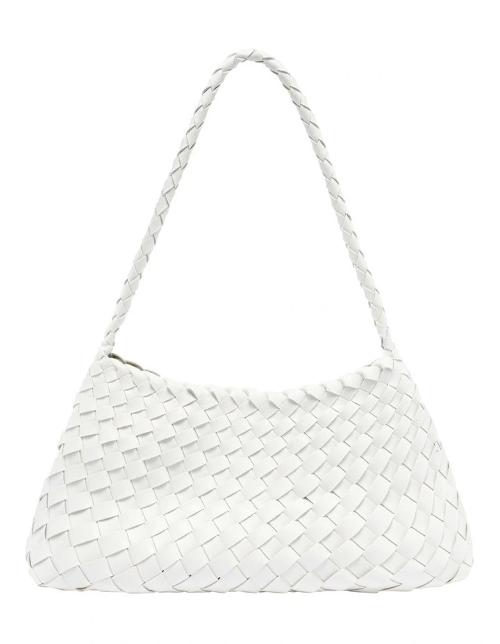 Willow Shoulder Bag in White image 1