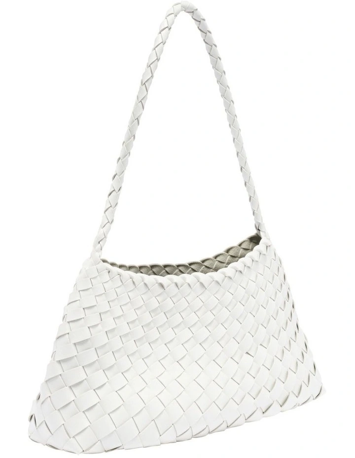 Willow Shoulder Bag in White image 2