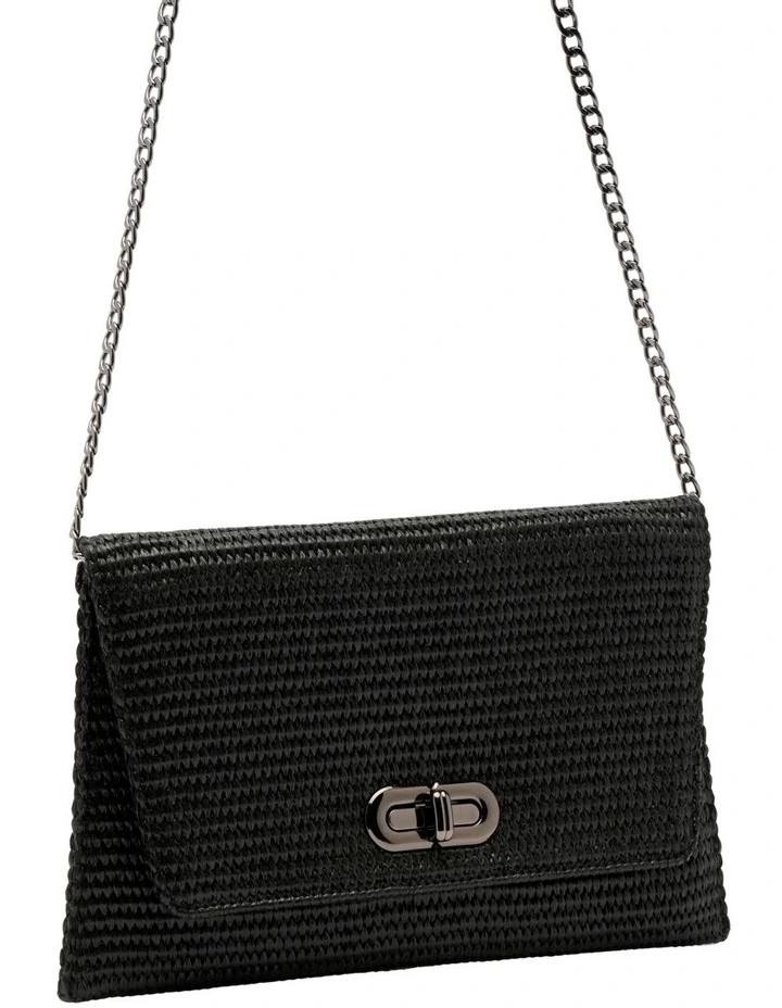 Coco Clutch in Black image 2