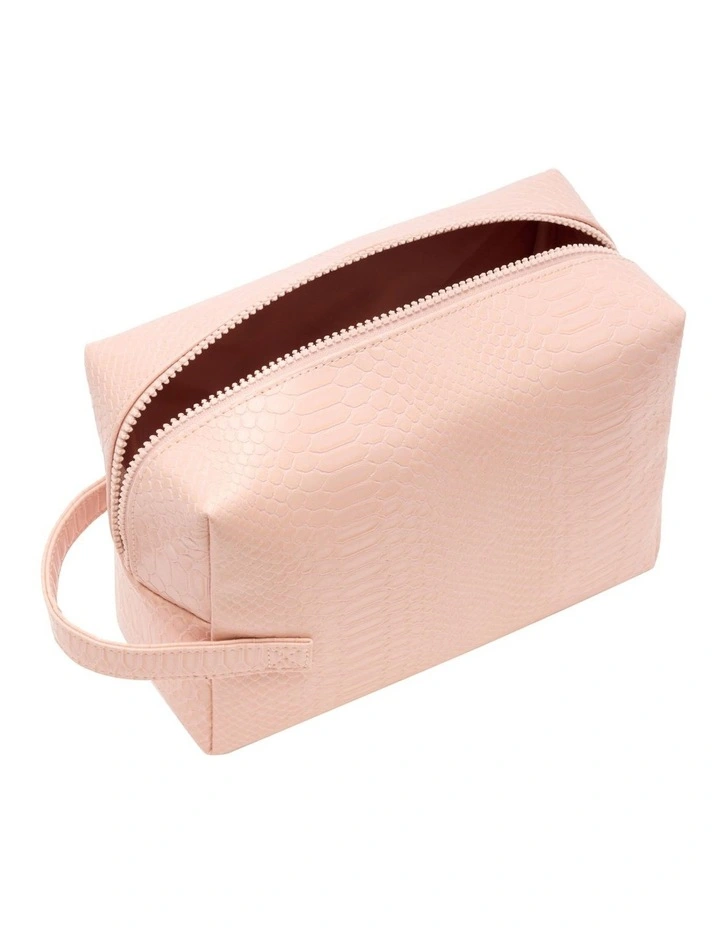 Cece Cosmetic Bag in Pink image 4