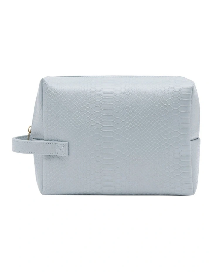 Cece Cosmetic Bag in Blue image 1
