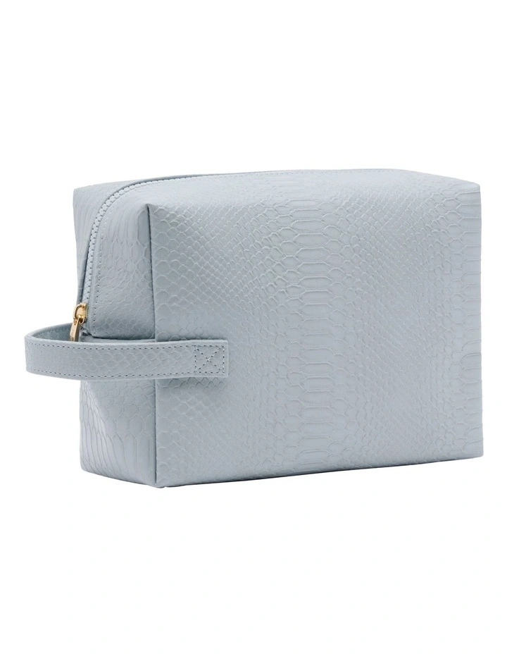 Cece Cosmetic Bag in Blue image 2