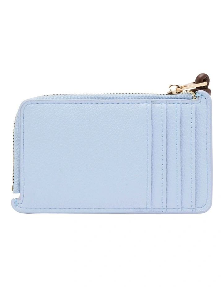 Knotted Card Holder in Blue image 3