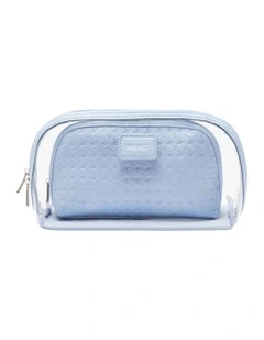 Bloom Cosmetic Bag Set in Blue
