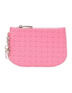 Curved Coin Purse in Pink